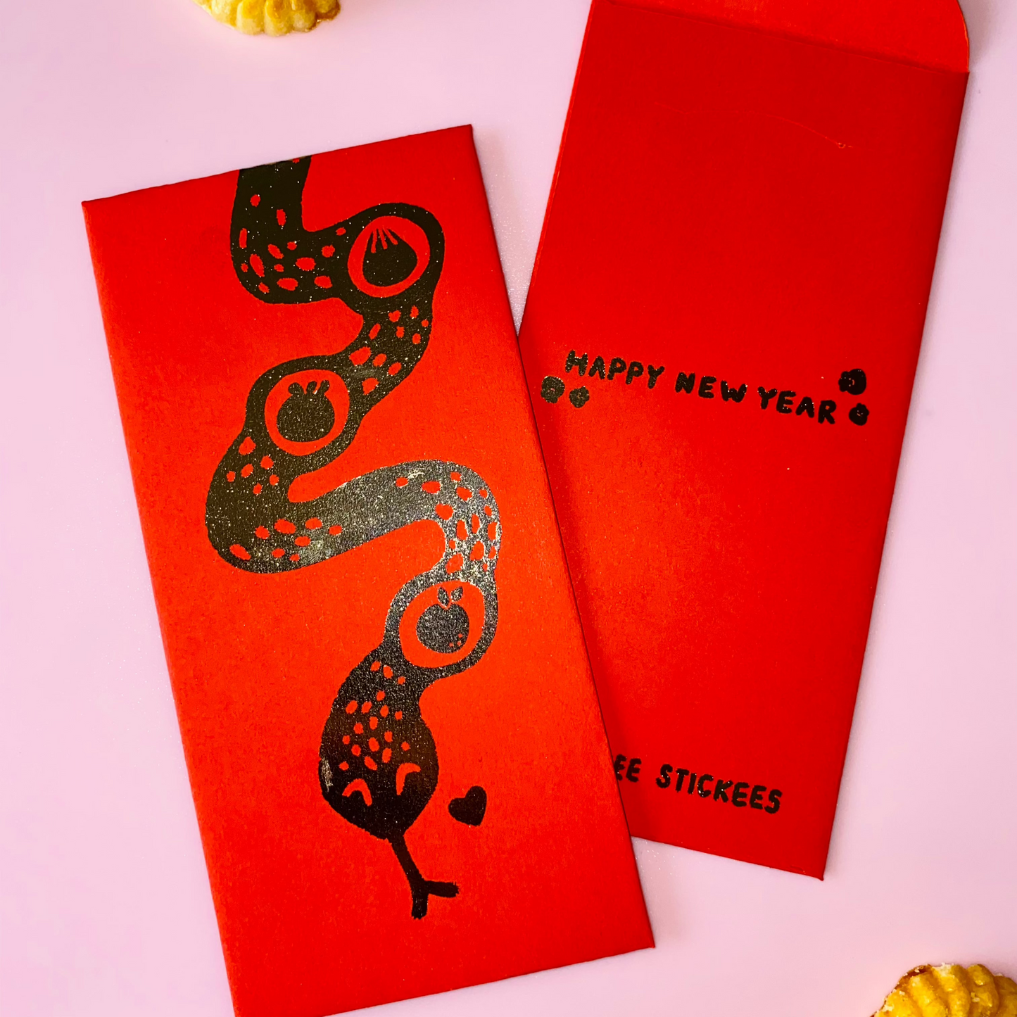 Lunar New Year 2025 Snake Red Envelope Pack