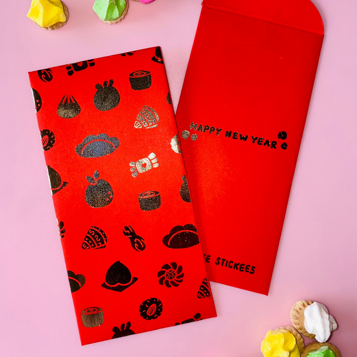 Lunar New Year 2025 Snake Red Envelope Pack