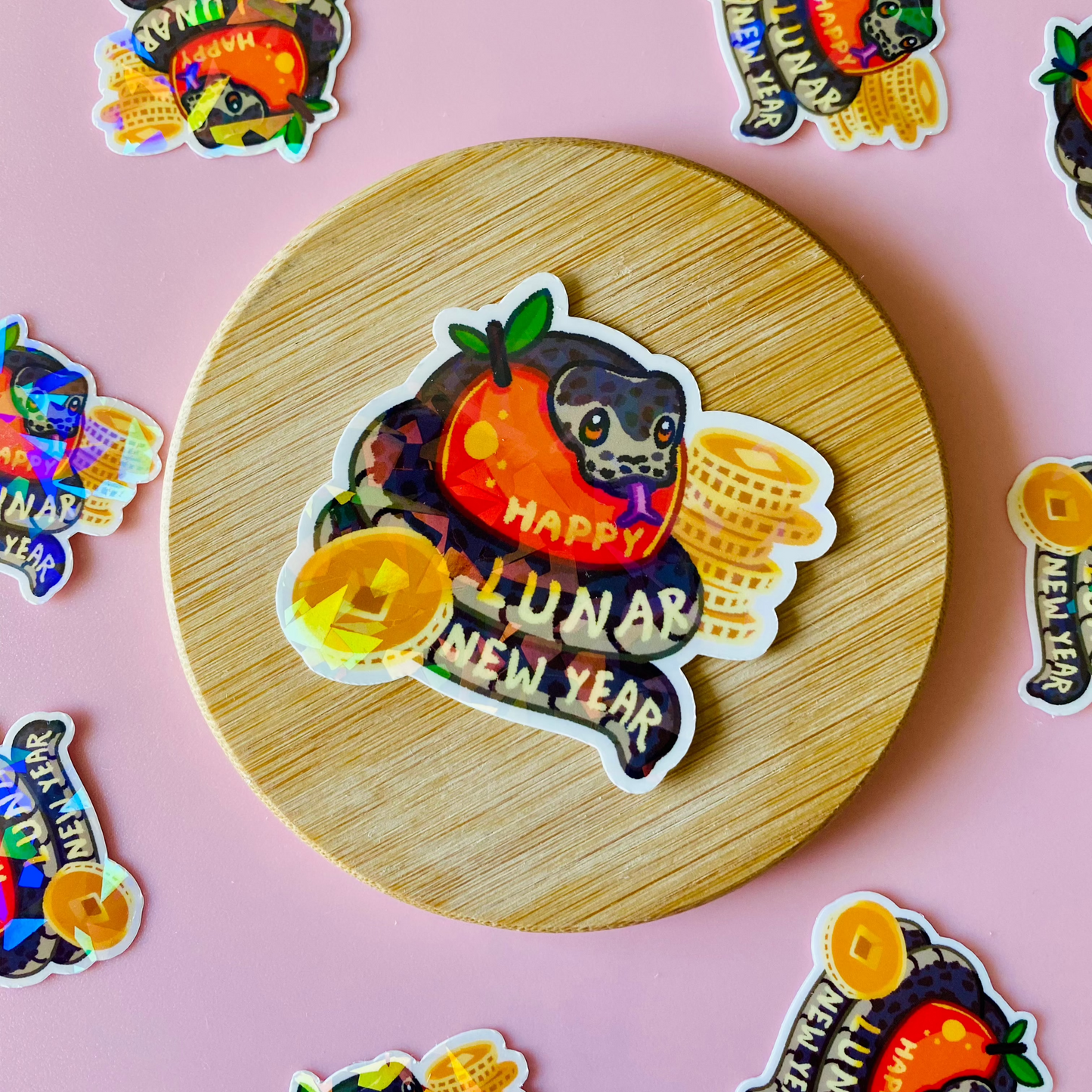 Lunar New Year 2025 Snake Sticker