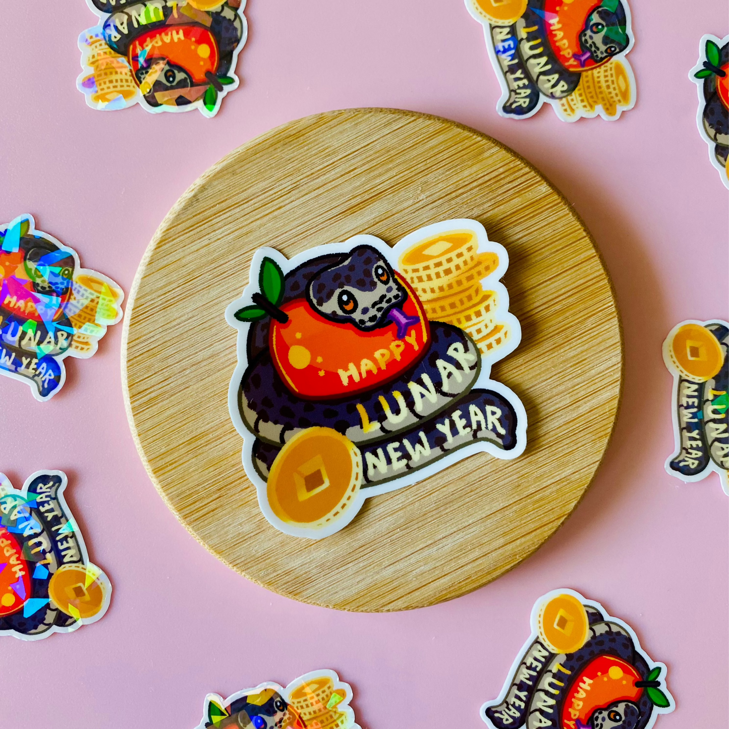 Lunar New Year 2025 Snake Sticker