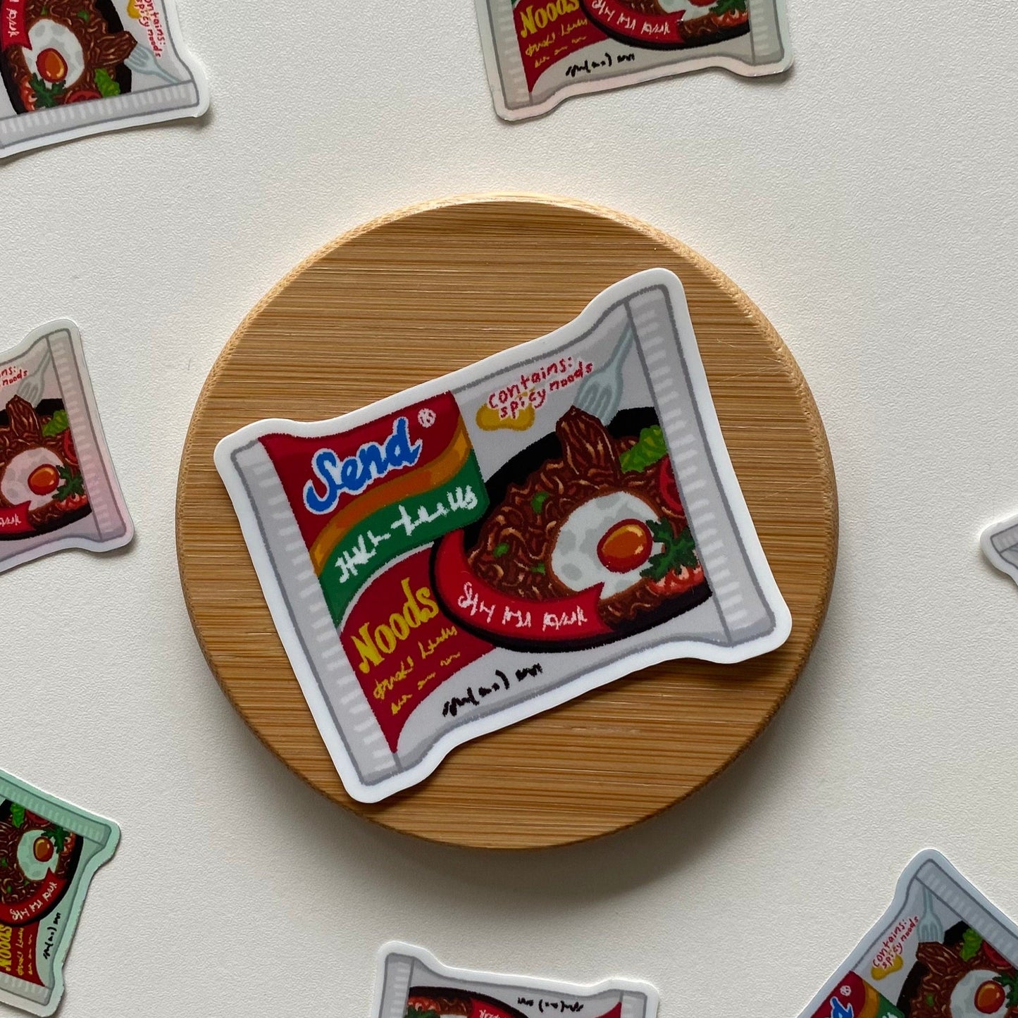Send Indomie Noods Sticker