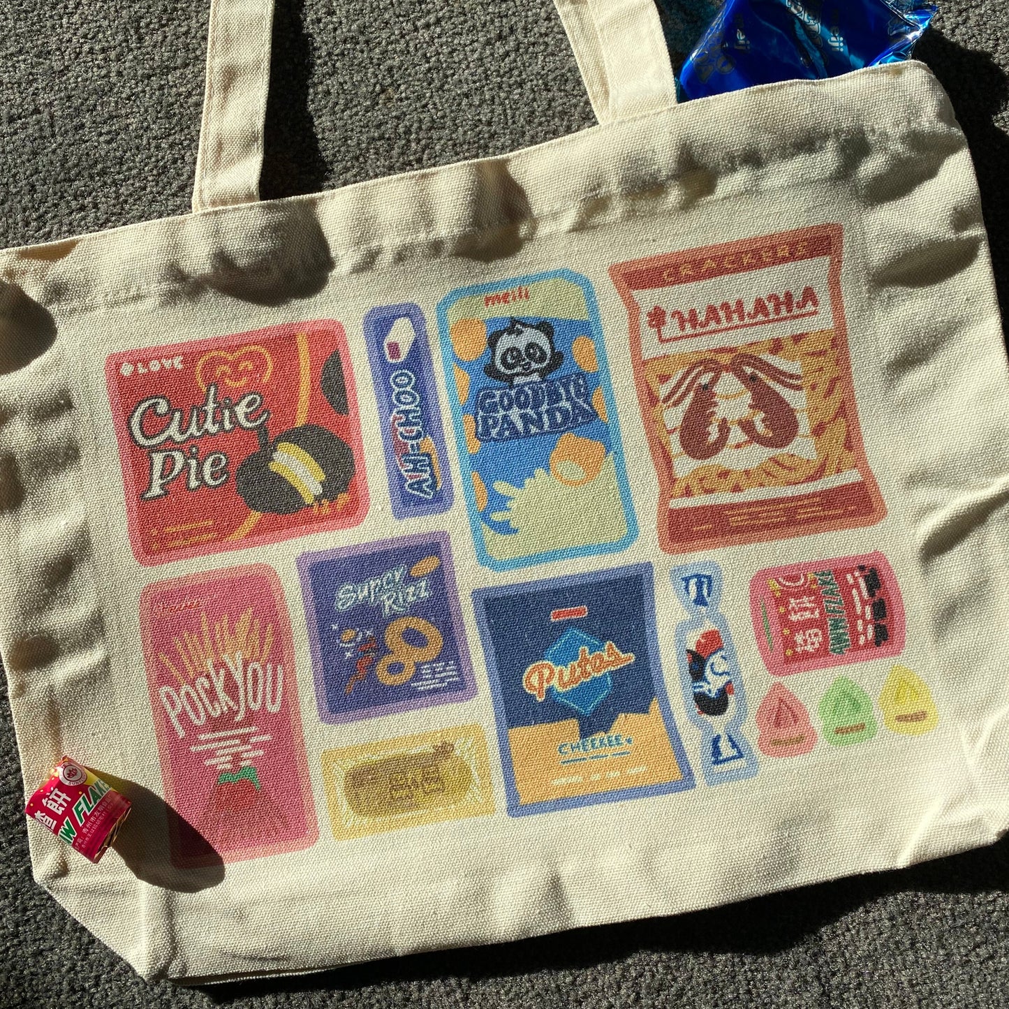 Asian Snack Tote Bag