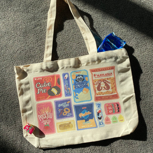 Asian Snack Tote Bag