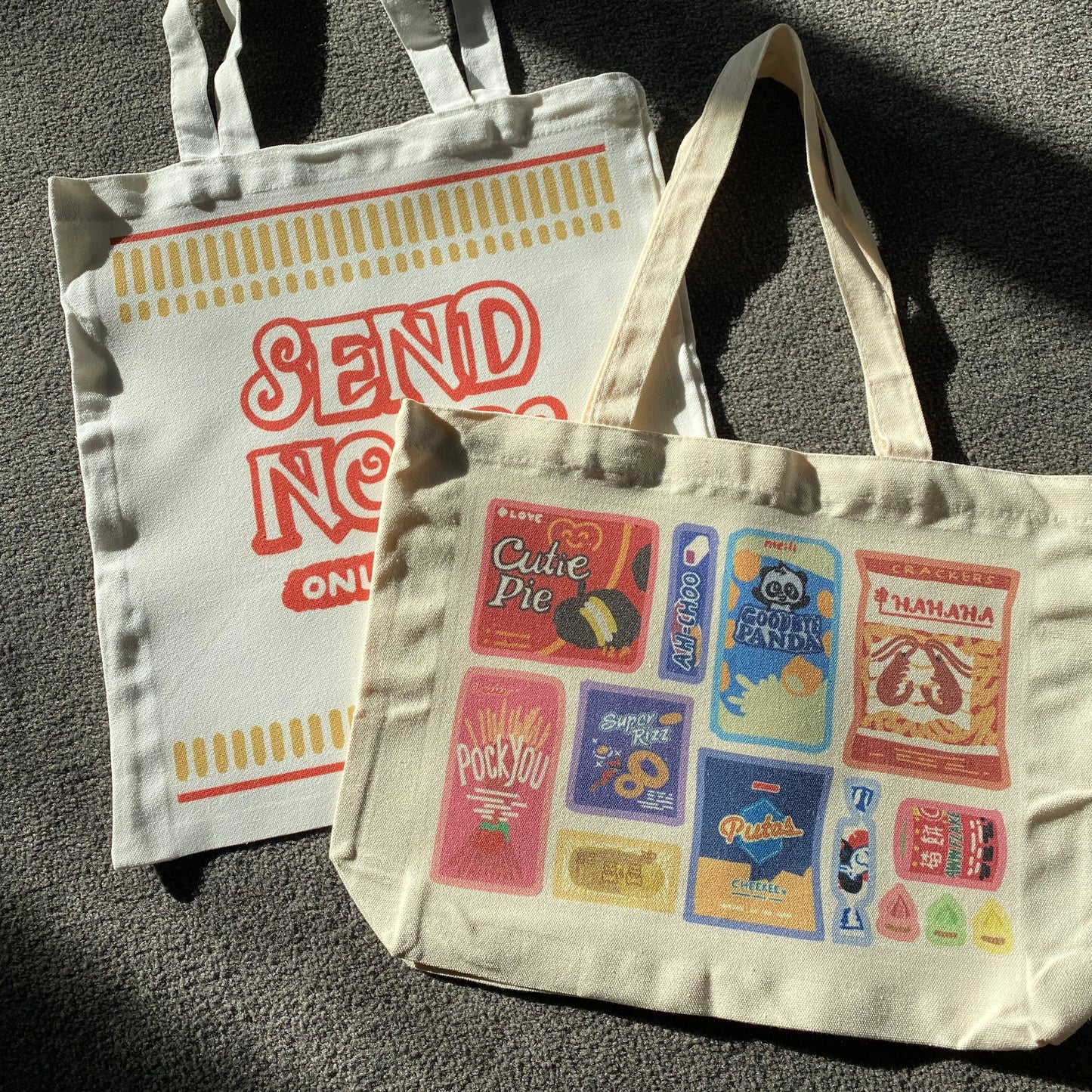 Send Cup Noods Tote Bag