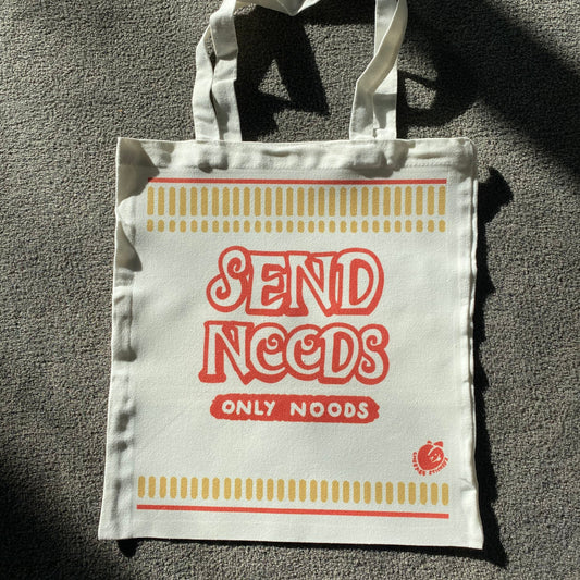 Send Cup Noods Tote Bag