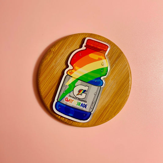 Gaytorade Fridge Magnet