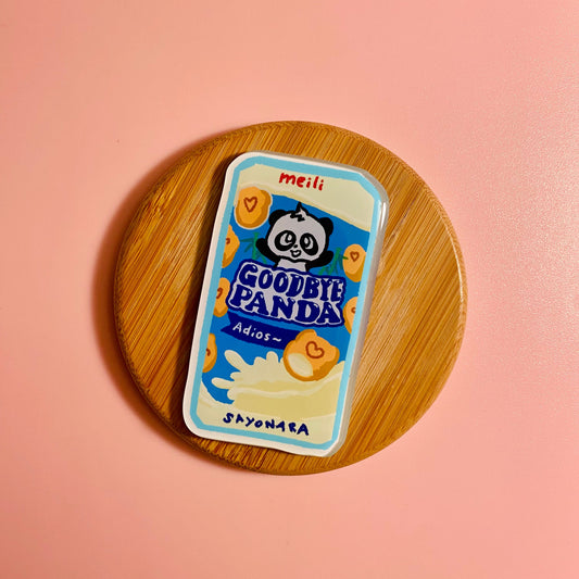 Goodbye Panda Fridge Magnet