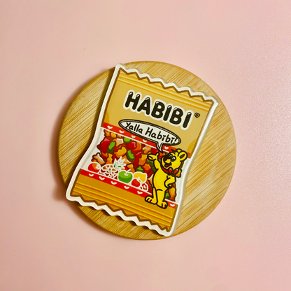 Habibi Haribo Fridge Magnet