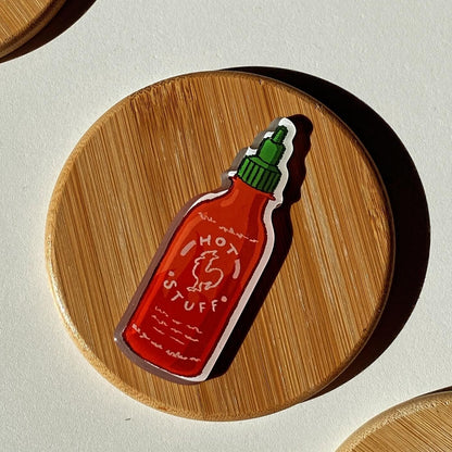 Hot Stuff Sriracha Fridge Magnet