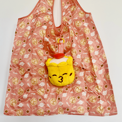 Siu Mai YumYumCha Plush Reusable Folding Bag