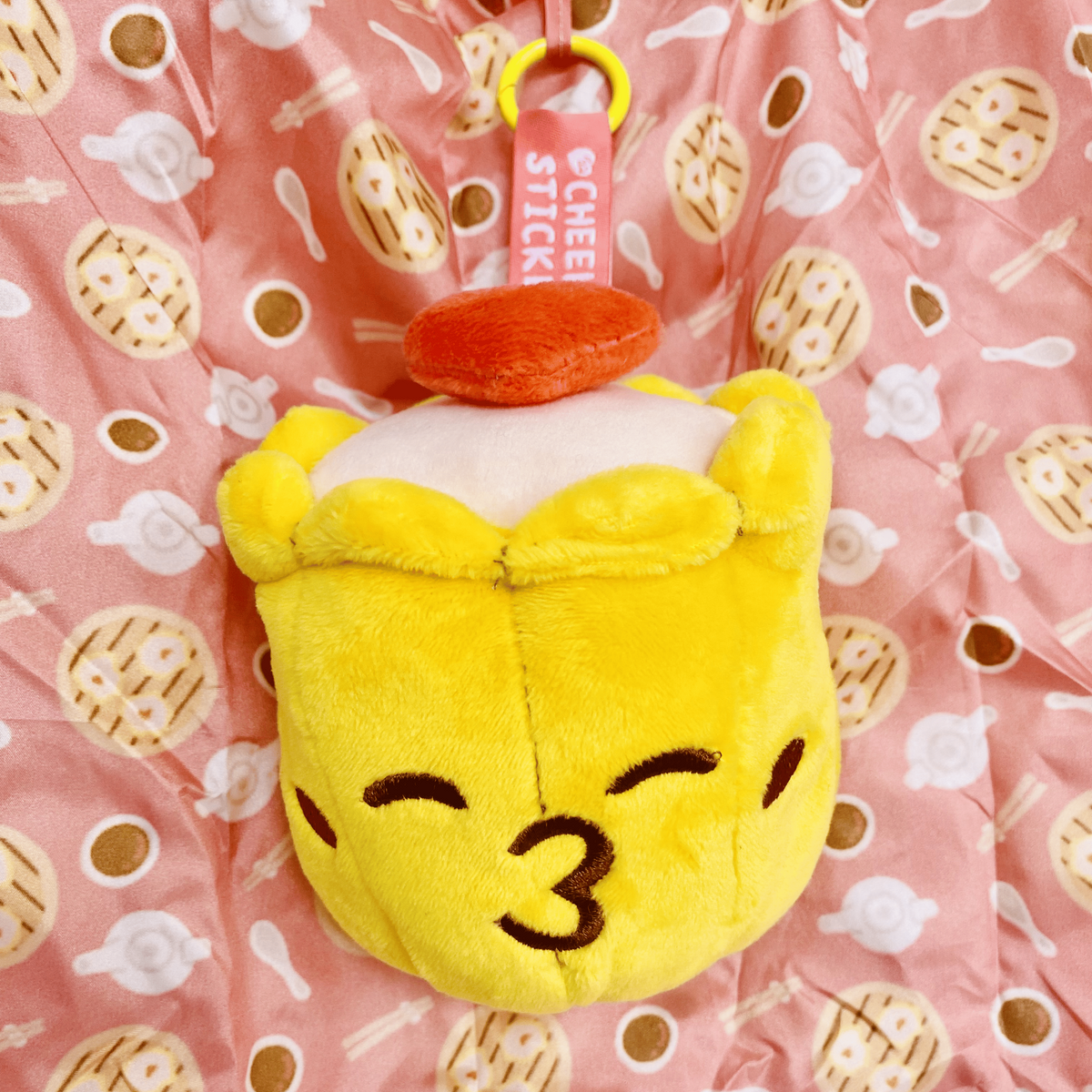 Siu Mai YumYumCha Plush Reusable Folding Bag