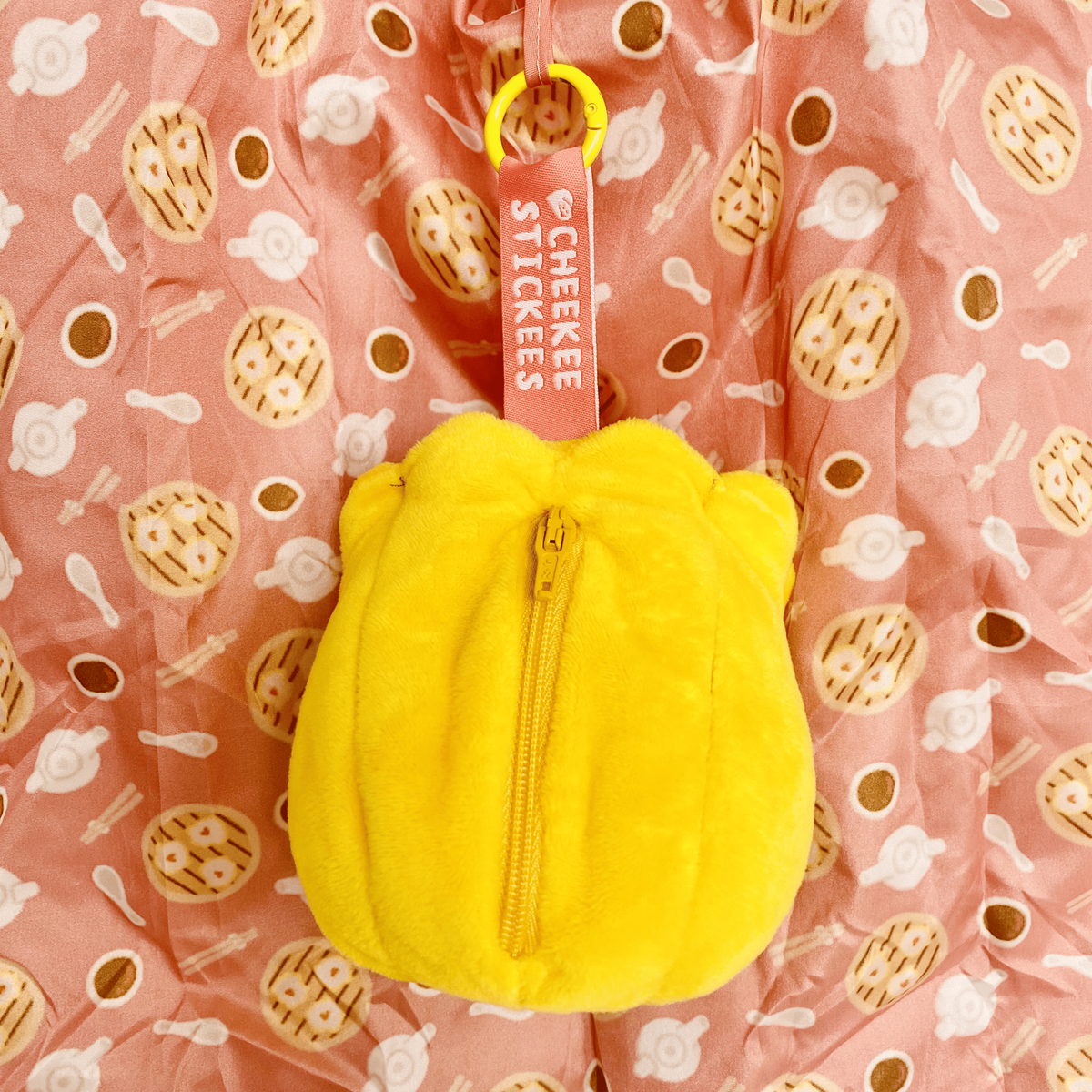 Siu Mai YumYumCha Plush Reusable Folding Bag