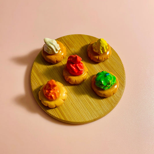 Iced Gem Biscuit Fridge Magnet Set