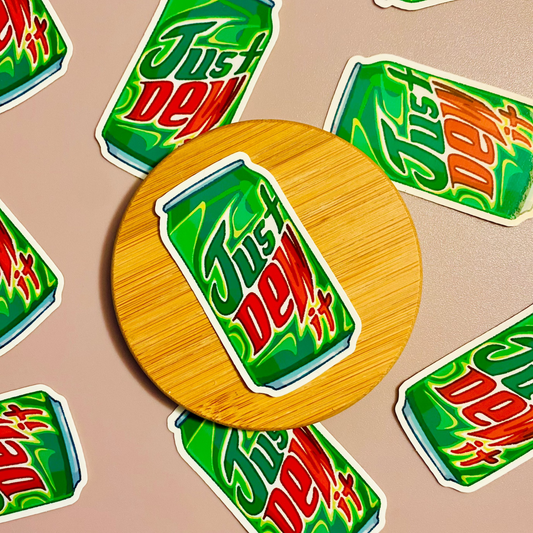 Just Dew It Sticker