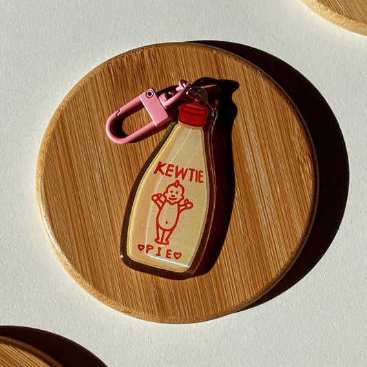 Kewtie Pie Kewpie Mayo Holographic Keychain