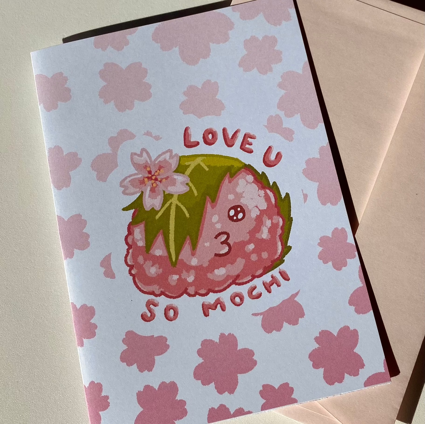 Love U So Mochi Greeting Card