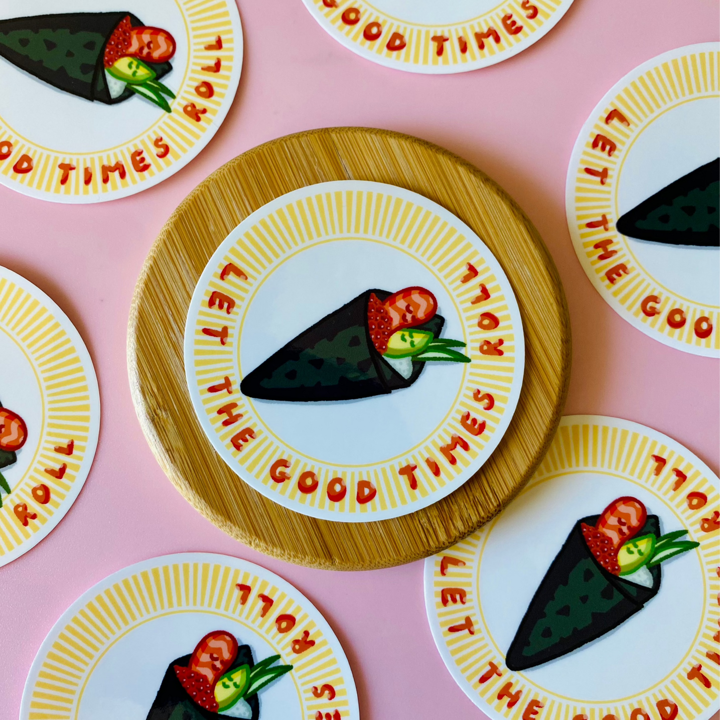 Let The Good Times Roll sticker