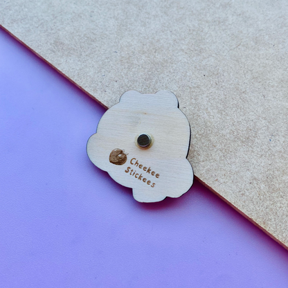 Bao Baes Wooden Magnet