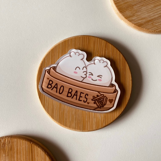 Bao Baes Fridge Magnet