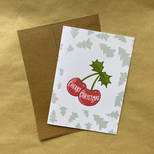 Cherry Christmas Christmas Card