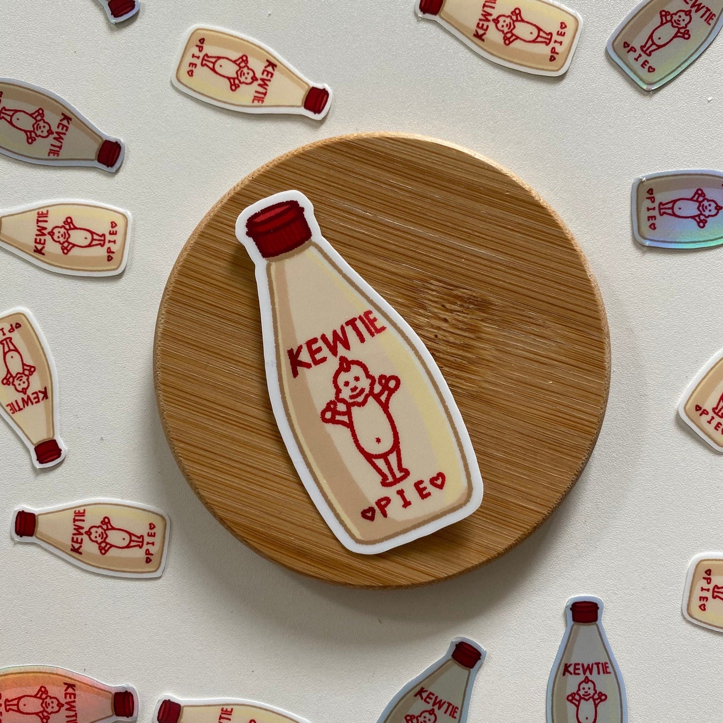 Kewtie Pie Kewpie Mayo sticker