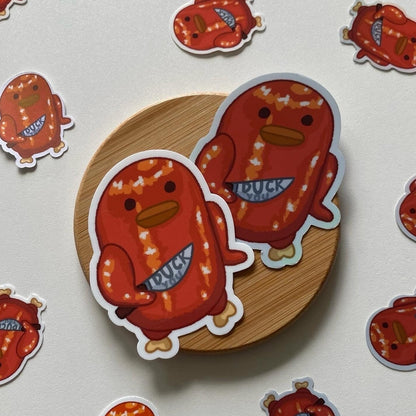 Roast Duck You sticker